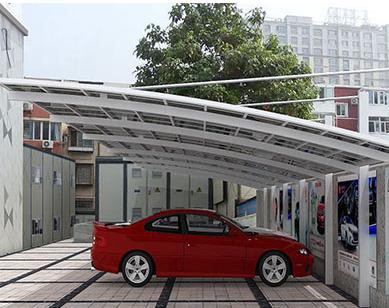停車棚的棚頂是否要透明呢？