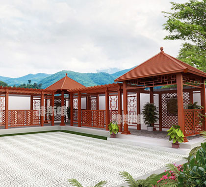 公園景觀長廊