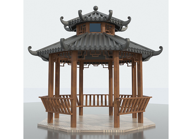 中式涼亭